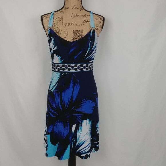 WHBM Floral Print Dress - Picture 1 of 8